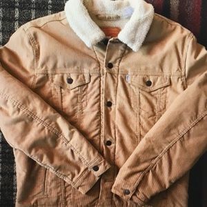 Levi’s Corduroy Denim Sherpa Jacket